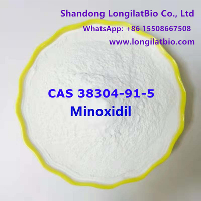 Minoxidilpulver CAS 38304-91-5 mit 99% reiner Wirkung gegen Haarausfall
