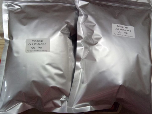 Minoxidilpulver 99% schnelle und sichere Lieferung CAS 38304-91-5 in die USA Europa UK