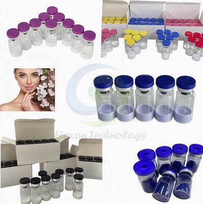 High Purity GHK-Cu Copper Peptide Powder for Skincare Innovation ,Copper Tripeptide-1 Cosmetic Ingredient , Stable Blue Complex , ≥99% Research Grade