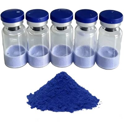 Stabiles gefriergetrocknetes GHK-Cu Kupferpeptid 50mg 100mg Fläschchen mit ≥99% Reinheit für Hautpflege-Laborforschung