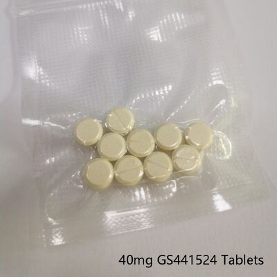 40 mg GS-441524 Orale Tabletten für die infektiöse Peritonitis von Katzen Stabile Veterinärantivirale Formel