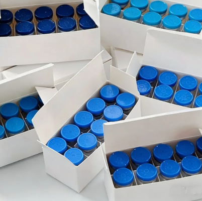 Hohe Reinheit GHK-Cu Lyophilisierte Durchstechflaschen 50 mg 100 mg Kupferpeptid für kosmetische Forschung